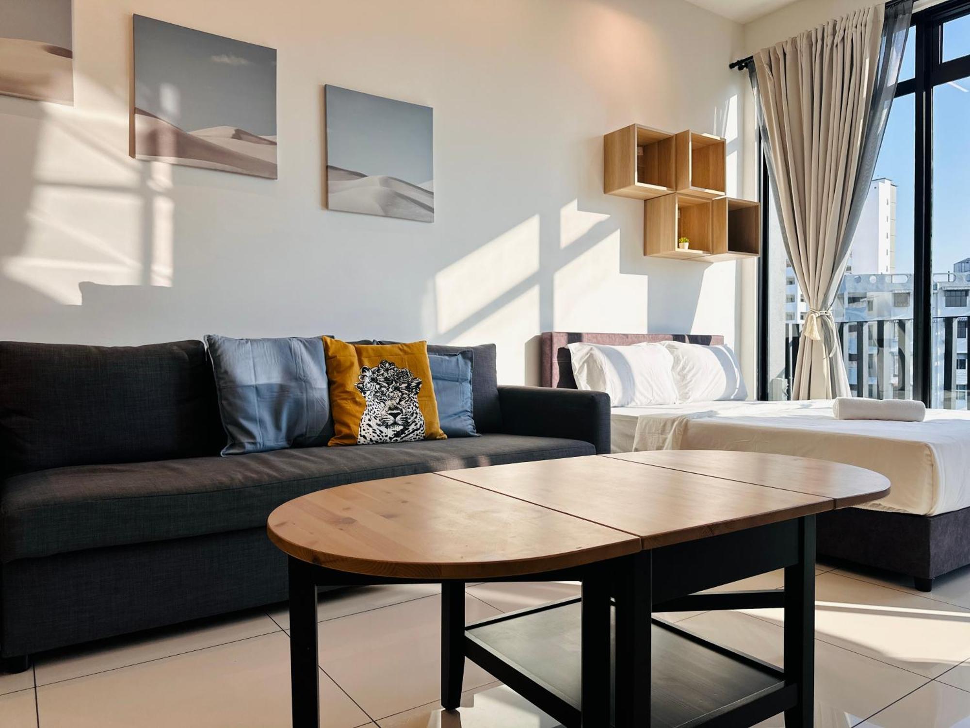 New Georgetown Instagramable 2Br Homestay For 10Pax 无敌美景两房民宿 Beacon Executive Suite Exteriér fotografie