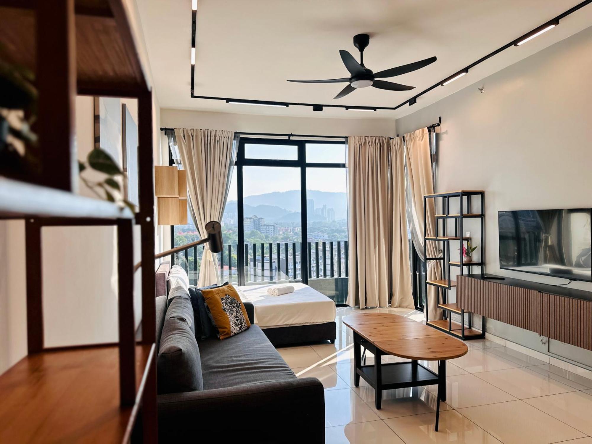 New Georgetown Instagramable 2Br Homestay For 10Pax 无敌美景两房民宿 Beacon Executive Suite Exteriér fotografie