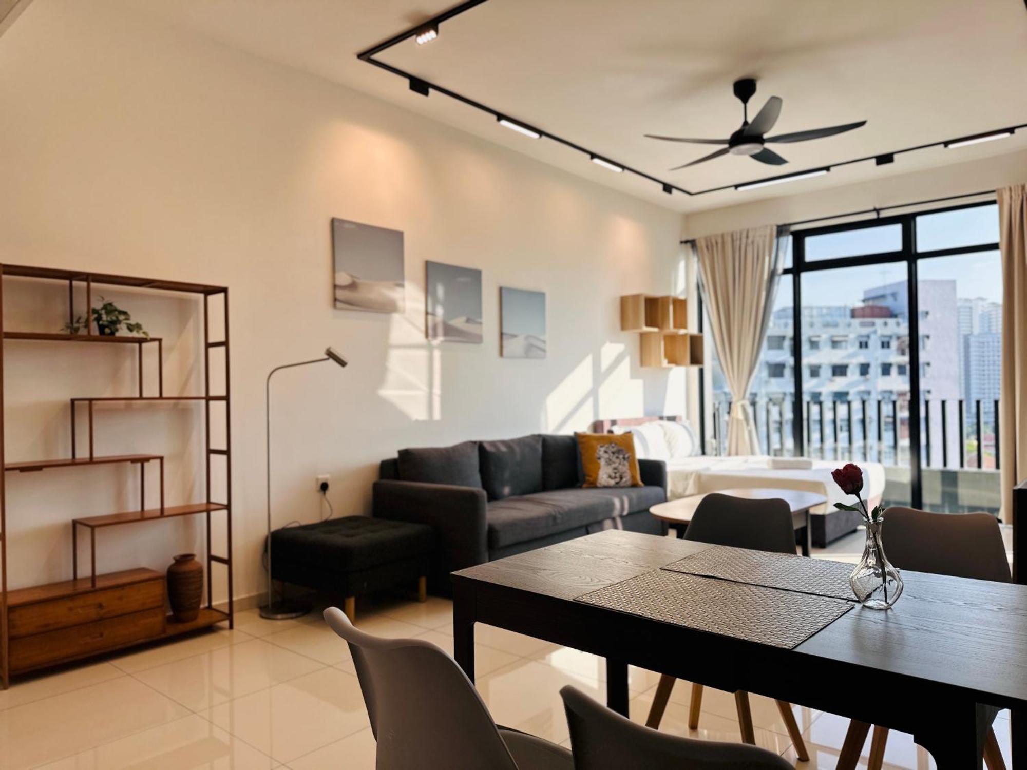 New Georgetown Instagramable 2Br Homestay For 10Pax 无敌美景两房民宿 Beacon Executive Suite Exteriér fotografie