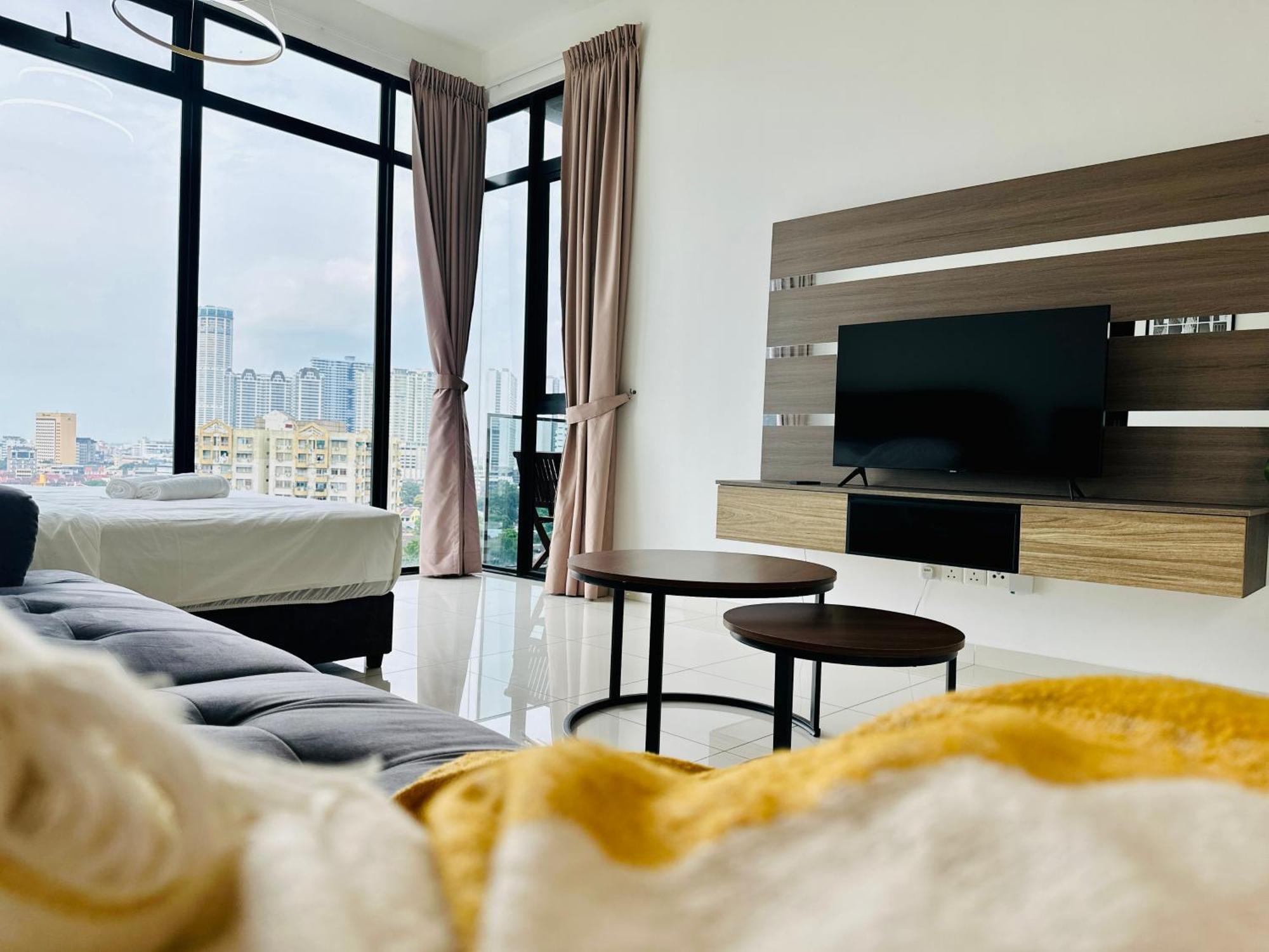 New Georgetown Instagramable 2Br Homestay For 10Pax 无敌美景两房民宿 Beacon Executive Suite Exteriér fotografie