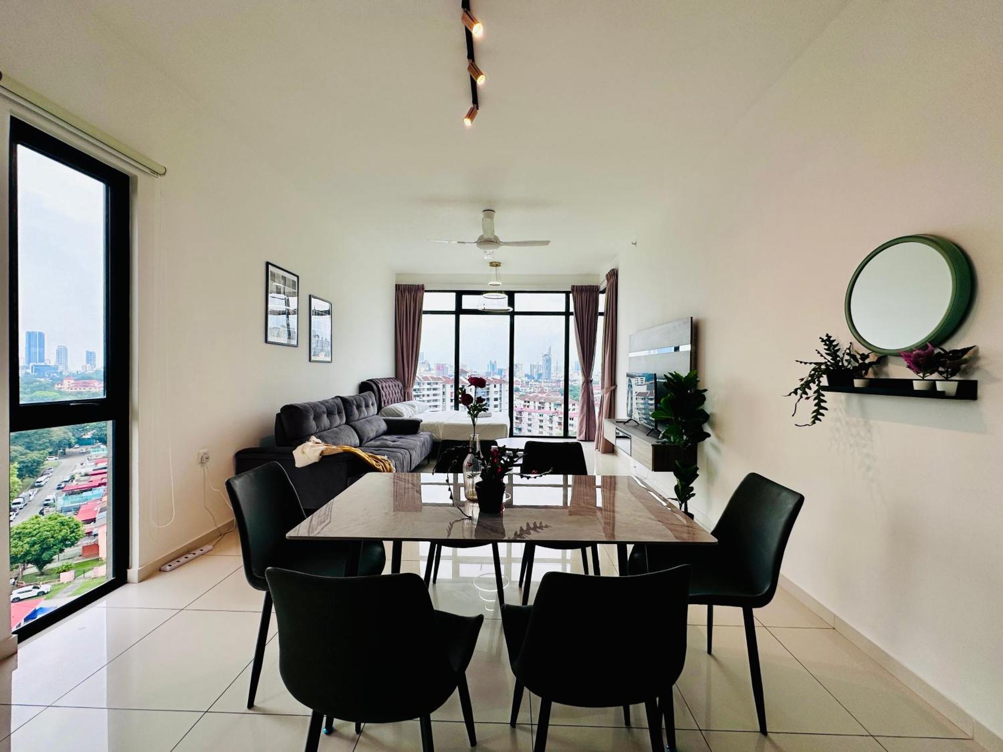 New Georgetown Instagramable 2Br Homestay For 10Pax 无敌美景两房民宿 Beacon Executive Suite Exteriér fotografie